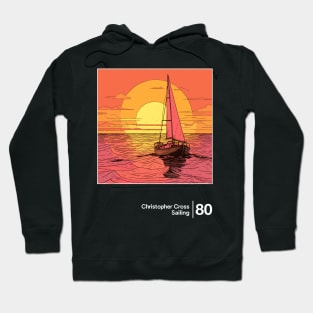 Christopher Cross / Minimalist Graphic Design Artwork Hoodie